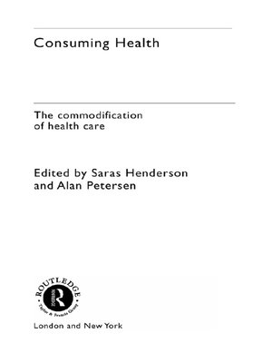 cover image of Consuming Health